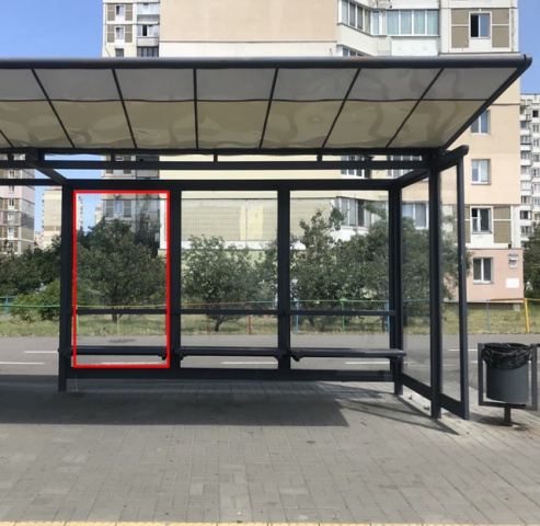 Зупинка 1.26x2.24,  вул. Тулузи, вул. Тулузи, 2/58